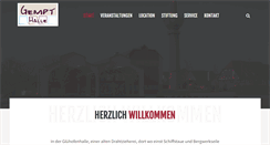 Desktop Screenshot of gempthalle.de